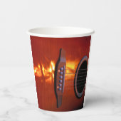 gitaar papieren bekers (Achterkant)