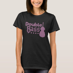 Gitaar Percussie Jam Sessie Dubbele Basgitaar T-shirt