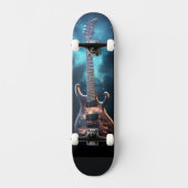 Gitaar Persoonlijk Skateboard (Voorkant)