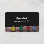 Gitaar Pick Gitarist Instructeur Visitekaartje (Voorkant)