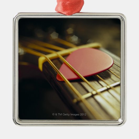 gitaar plectrum metalen ornament (Voorkant)