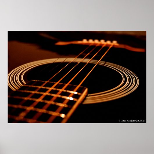 gitaar poster (Voorkant)