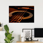 gitaar poster (Thuiskantoor)