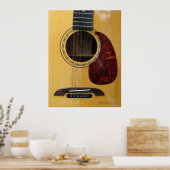 gitaar poster (Keuken)