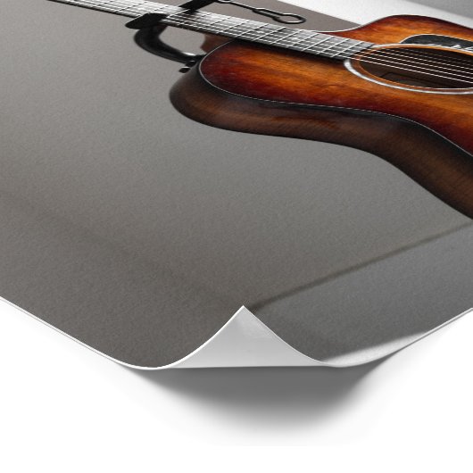  gitaar poster (Hoek)