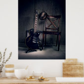 gitaar poster (Keuken)