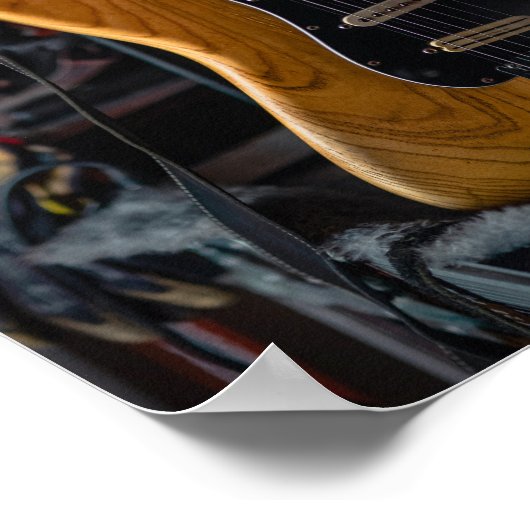  gitaar poster (Hoek)