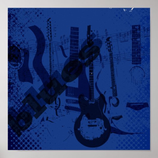 gitaar poster (Voorkant)