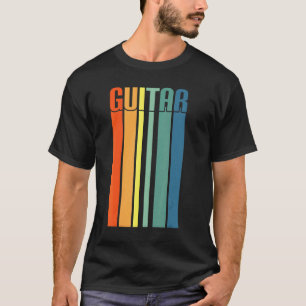 Gitaar Retro Vintage 70s 1970s Gitaar T-shirt