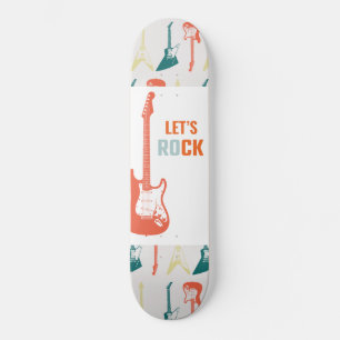 Gitaar Rock en Roll Muziek Rockstar Persoonlijk Skateboard