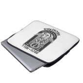 Gitaar Rock ontwerp Laptop Sleeve (Voorkant onderkant)