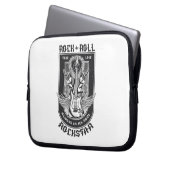 Gitaar Rock ontwerp Laptop Sleeve (Voorkant Links)