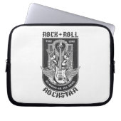 Gitaar Rock ontwerp Laptop Sleeve (Voorkant)