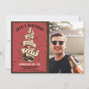 Gitaar Rock Verjaardagsfeest Muziekfestival Kaart