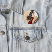 gitaar ronde button 5,7 cm (In situ)