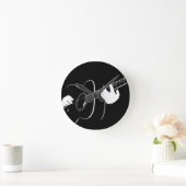 gitaar ronde klok (Huis)