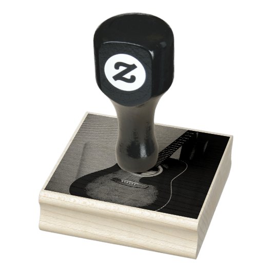gitaar rubberstempel (Stempel)