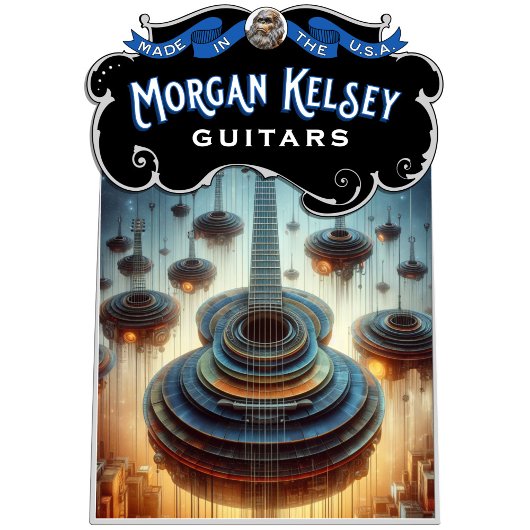 Gitaar ruimteschepen dalen uit de lucht t-shirt