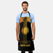 gitaar schort (Gedragen)