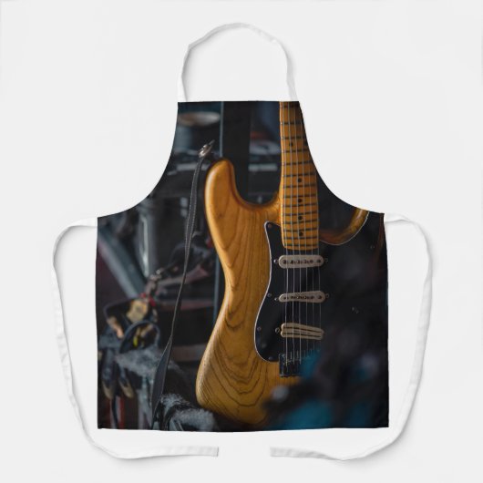  gitaar schort (Voorkant)