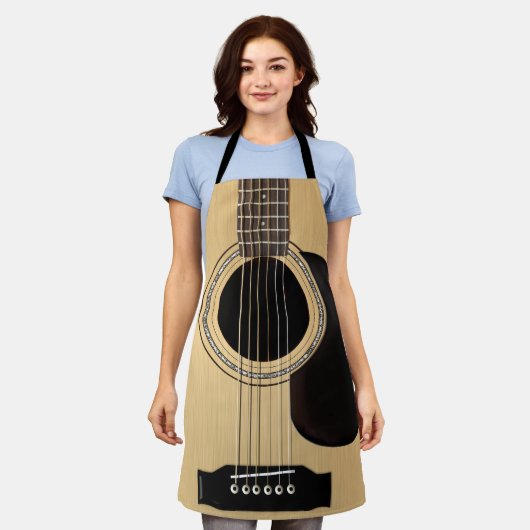 gitaar schort (Gedragen)