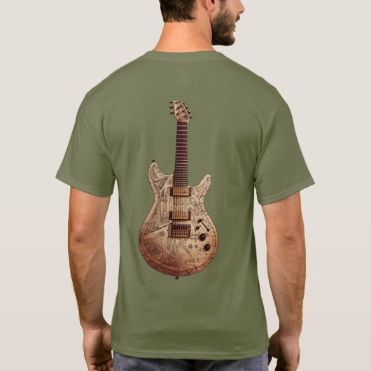 gitaar shirt (Achterkant)