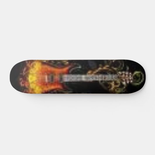gitaar skateboard (Horizontaal)