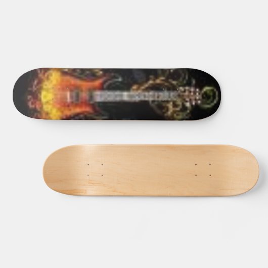 gitaar skateboard (Horizontaal)