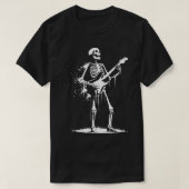 gitaar skelet t-shirt (Design voorkant)
