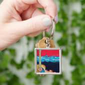 Gitaar Sleutelhanger (Hand)
