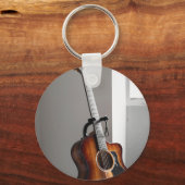  gitaar sleutelhanger (Voorkant)