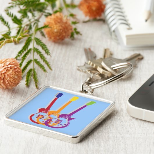 gitaar sleutelhanger (Zijkant)