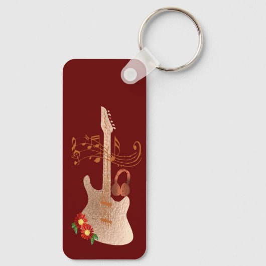 gitaar sleutelhanger (Achterkant)