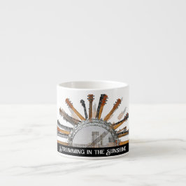 GITAAR SNAREN IN DE ZON ESPRESSO KOP