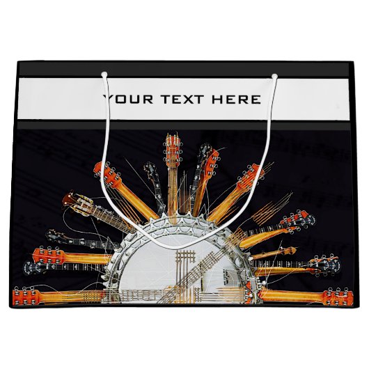 GITAAR SNAREN IN DE ZON GROOT CADEAUZAKJE (Voorkant)