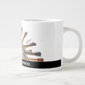 GITAAR SNAREN IN DE ZON GROTE KOFFIEKOP (Rechts)