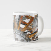 GITAAR SNAREN IN DE ZON GROTE KOFFIEKOP (Voorkant rechts)