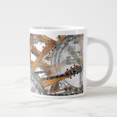 GITAAR SNAREN IN DE ZON GROTE KOFFIEKOP (Rechts)