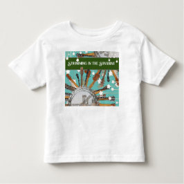 GITAAR SNAREN IN DE ZON KINDER SHIRTS