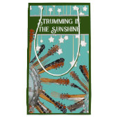 GITAAR SNAREN IN DE ZON KLEIN CADEAUZAKJE (Voorkant)