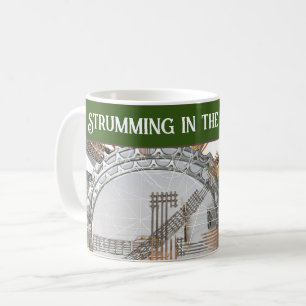 GITAAR SNAREN IN DE ZON KOFFIEMOK