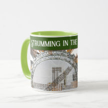 GITAAR SNAREN IN DE ZON