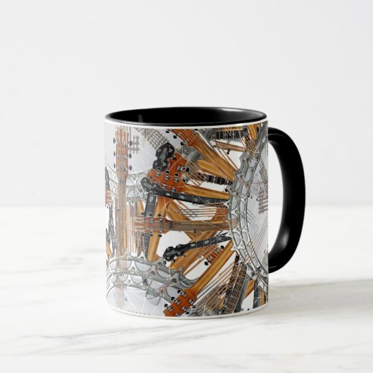 GITAAR SNAREN IN DE ZON MOK (Voorkant rechts)