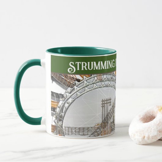 GITAAR SNAREN IN DE ZON MOK (Met donut)