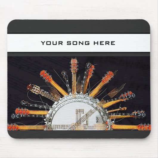 GITAAR SNAREN IN DE ZON MUISMAT (Voorkant)