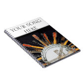 GITAAR SNAREN IN DE ZON NOTITIEBOEK (Rechterzijde)