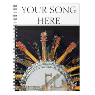 GITAAR SNAREN IN DE ZON NOTITIEBOEK