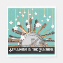 GITAAR SNAREN IN DE ZON