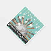 GITAAR SNAREN IN DE ZON SERVET (Hoek)