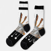 GITAAR SNAREN IN DE ZON SOKKEN (Links)